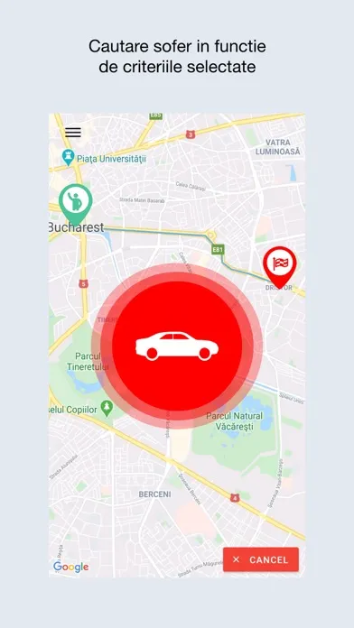 Taxi Sissy Client Ekran Görüntüleri