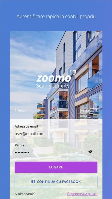 ภาพหน้าจอของ ZOOMO - Scan Your City