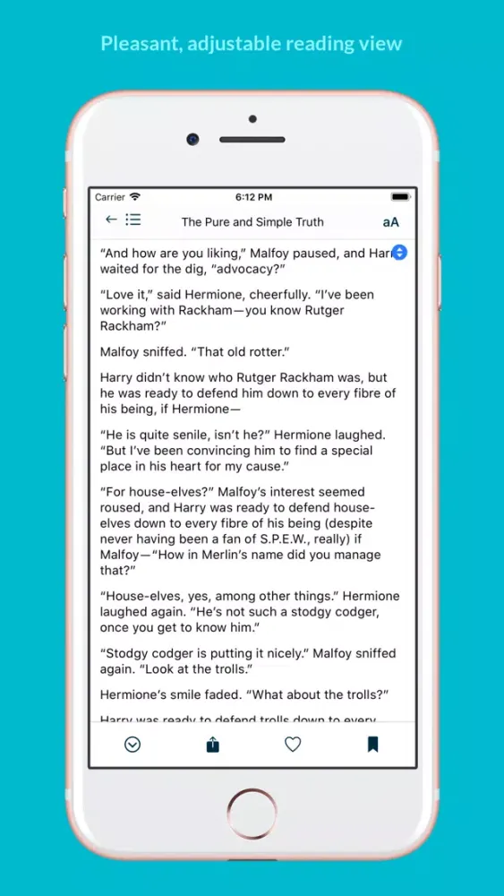 Fluff AO3 Fanfiction Reader应用截图