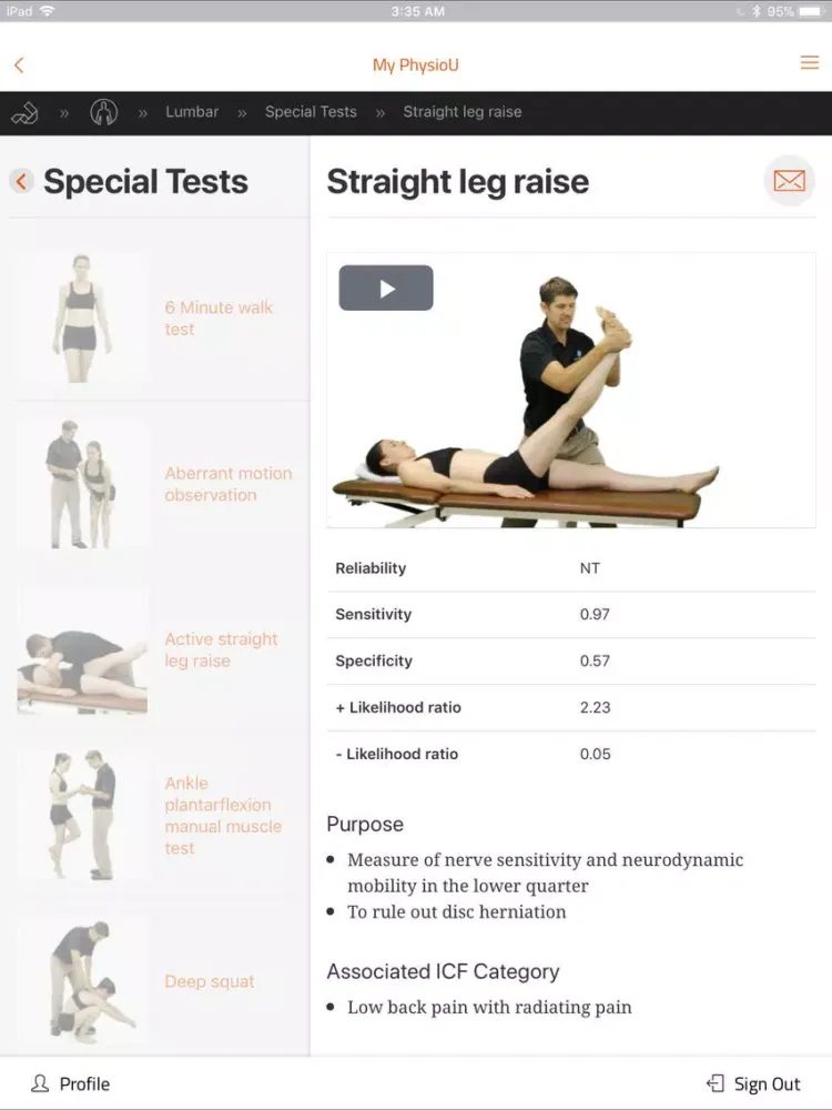 Скриншоты PhysioU: Complete Rehab Guide iPad 