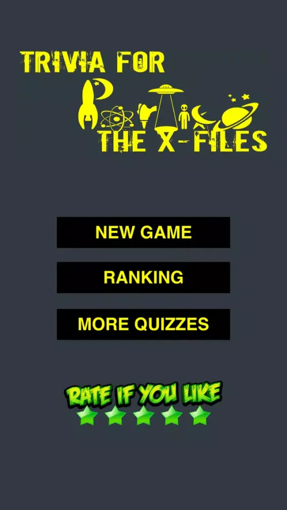 Trivia for The X-Files - Horror Drama SF TV Series应用截图