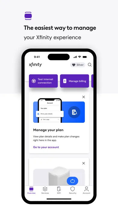 Xfinity स्क्रीनशॉट