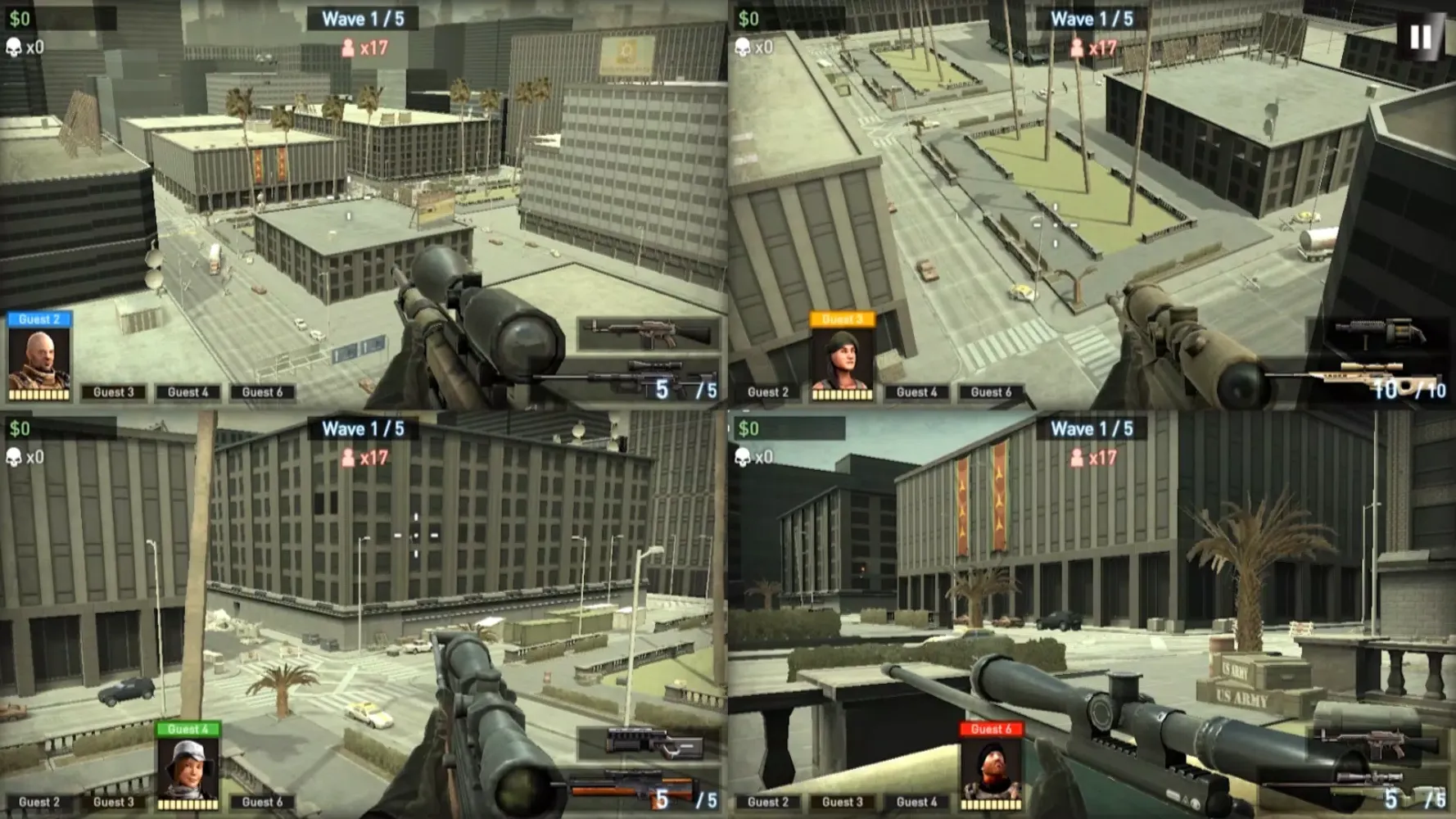 Sniper Team 3 Air Screenshots