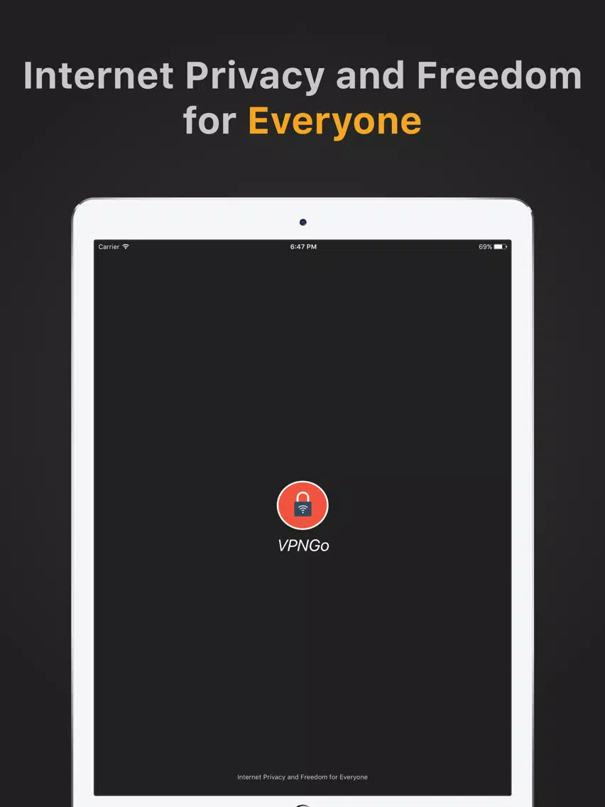 VPNGo - Best Fastest VPN Proxy iPad 應用截圖