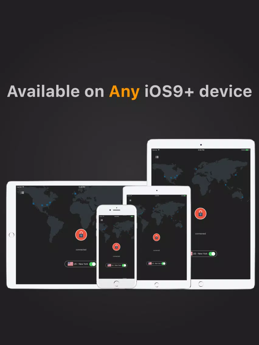 VPNGo - Best Fastest VPN Proxy iPad 應用截圖