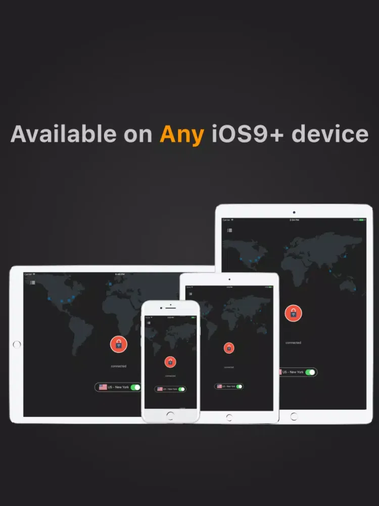 Tangkapan layar VPNGo - Best Fastest VPN Proxy iPad 