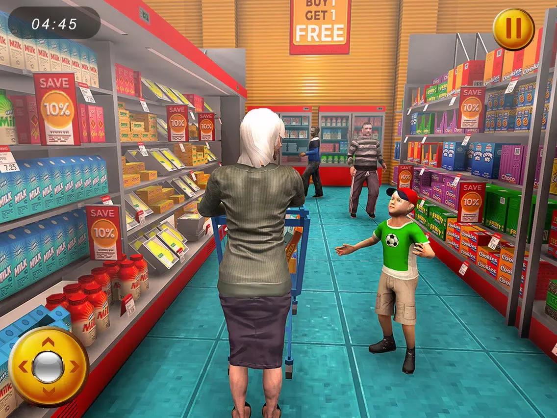 Tangkapan layar Happy Granny Shopping market iPad 