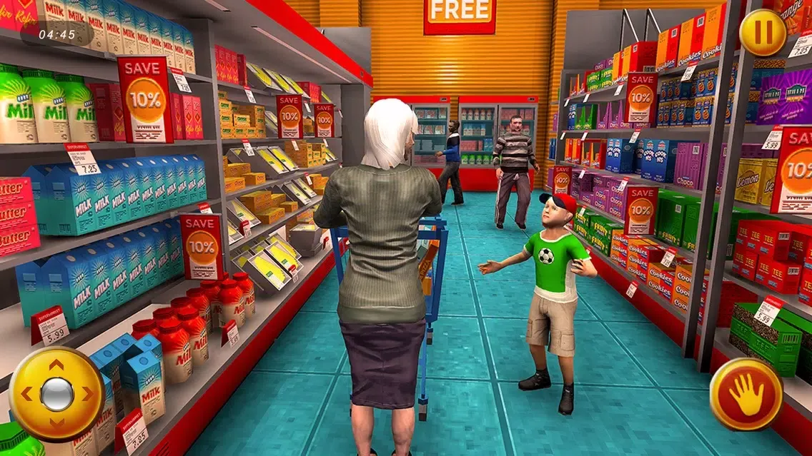 Tangkapan layar Happy Granny Shopping market