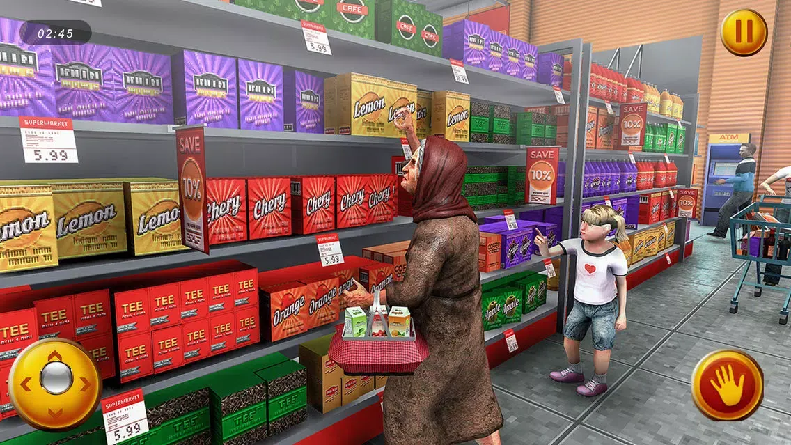 Tangkapan layar Happy Granny Shopping market