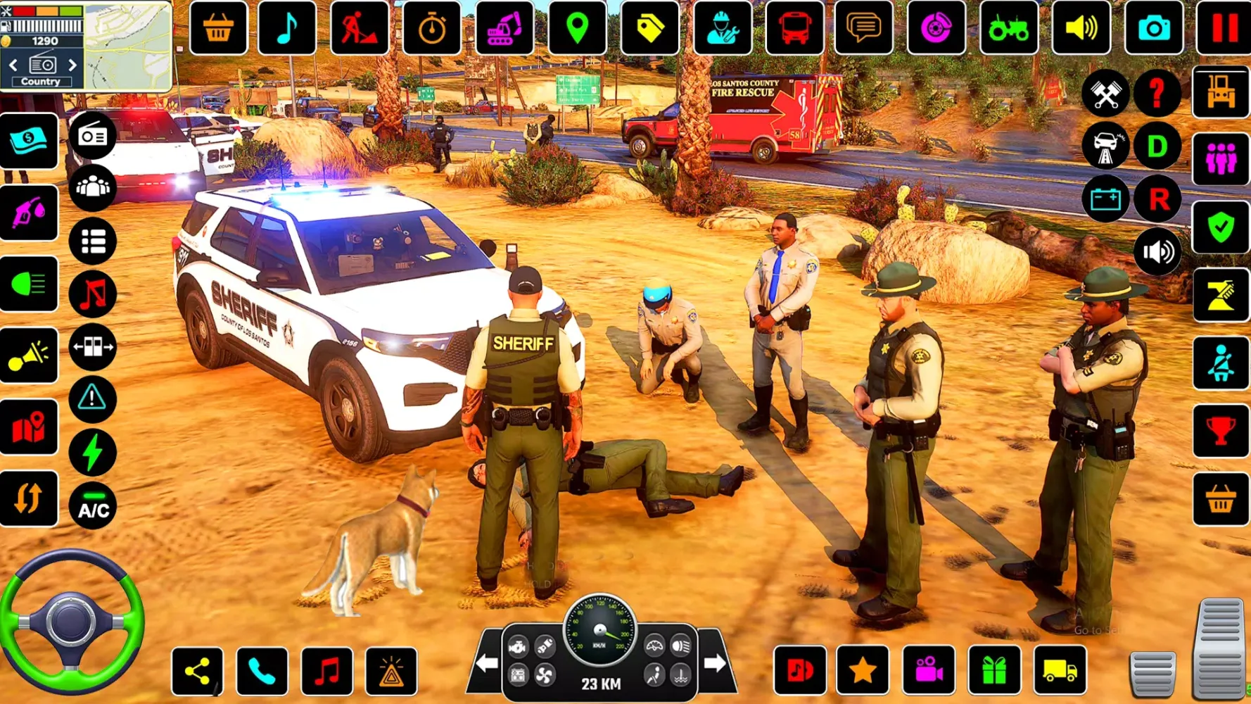 Police Car Game - Cop Games 3D应用截图