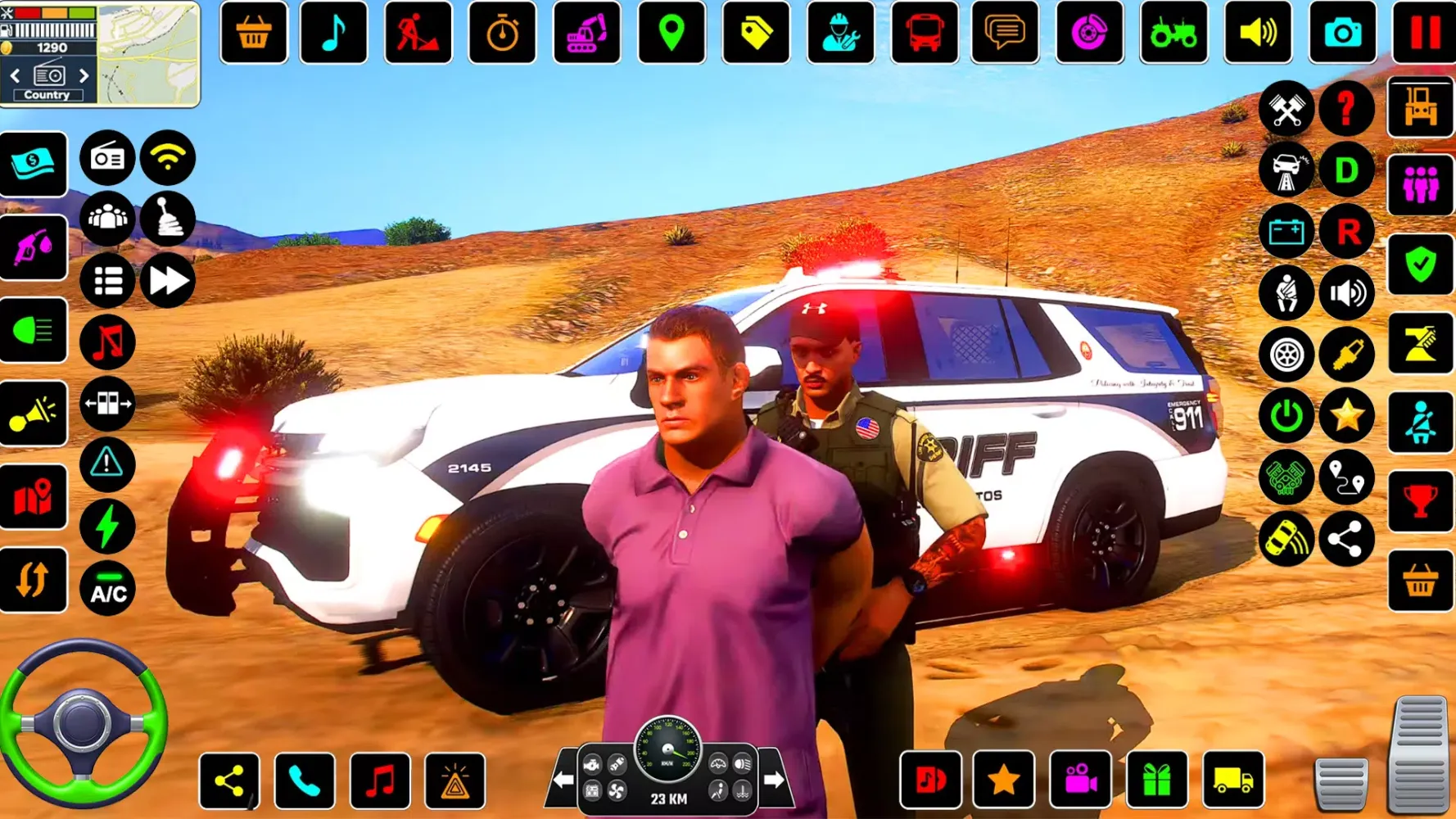 Police Car Game - Cop Games 3D应用截图