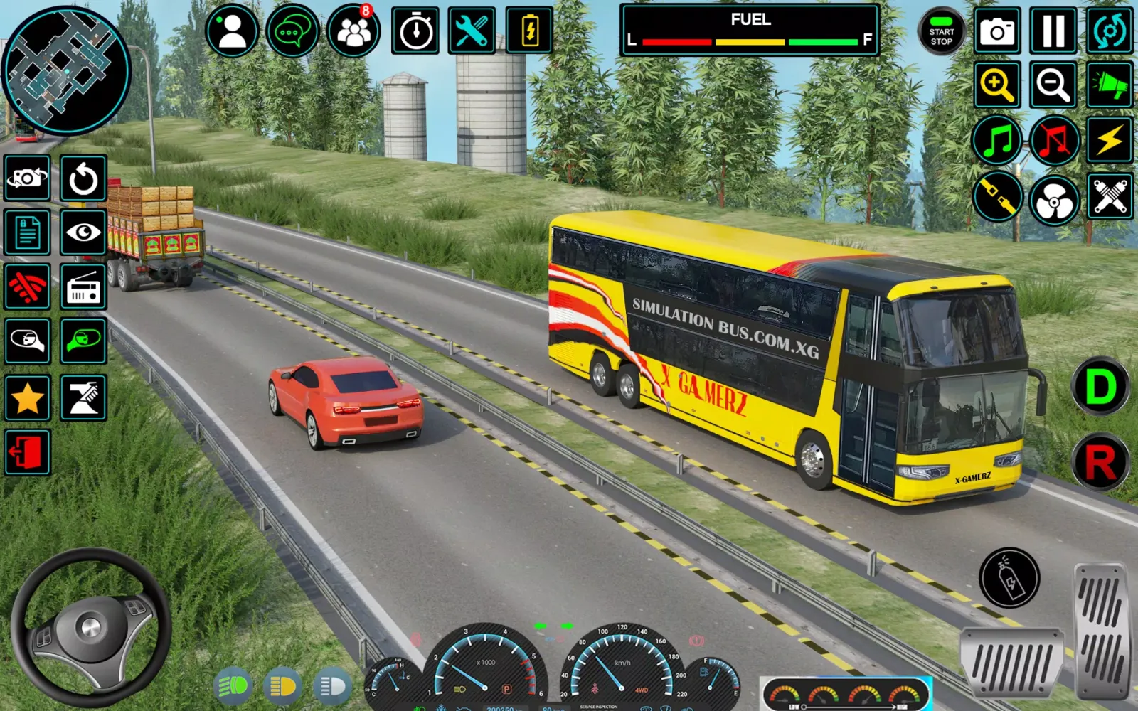 Modern Bus Transport Game 3D Screenshots
