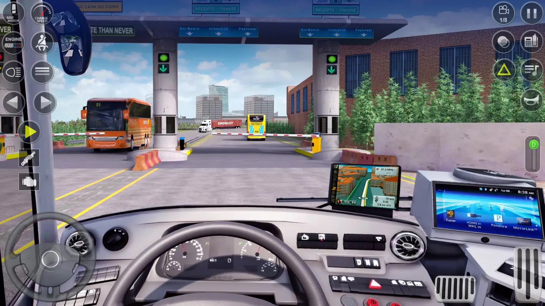 Modern Bus Transport Game 3D Screenshots