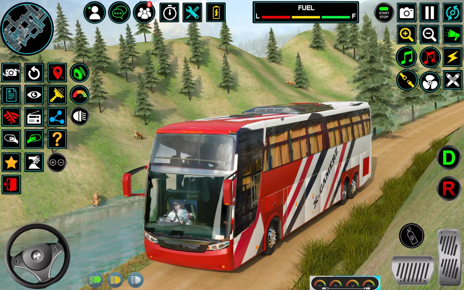 Modern Bus Transport Game 3D Screenshots