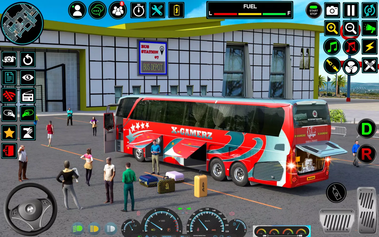 Modern Bus Transport Game 3D Screenshots
