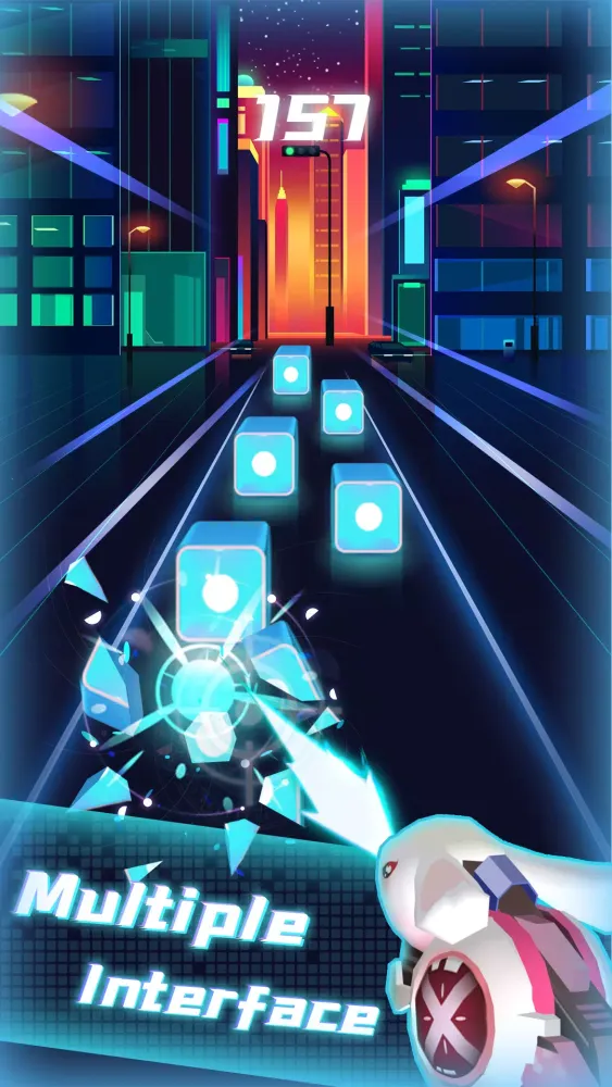Ảnh chụp màn hình của Beats shooting-music game