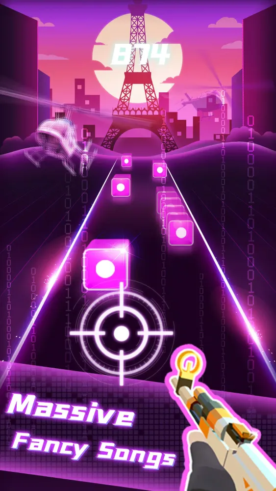 Ảnh chụp màn hình của Beats shooting-music game