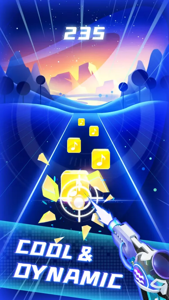 Ảnh chụp màn hình của Beats shooting-music game