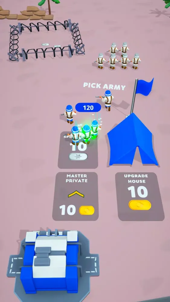 Tangkapan layar Commander.io