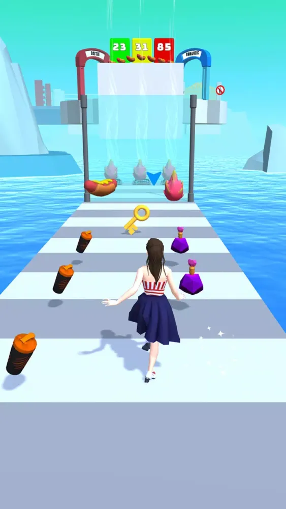 Girl Runner 3D Screenshots