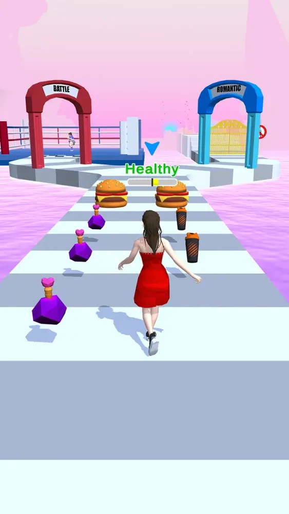 Girl Runner 3D Screenshots