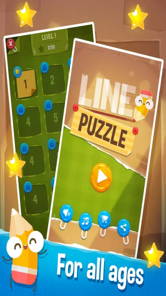 ภาพหน้าจอของ Line Puzzle Ultimate
