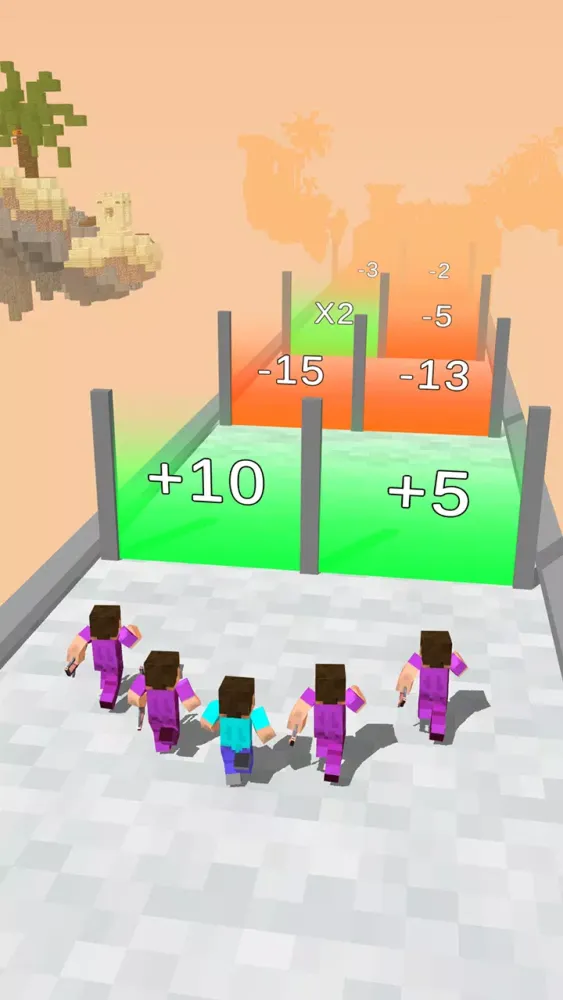 Hero Craft Run 3D Screenshots