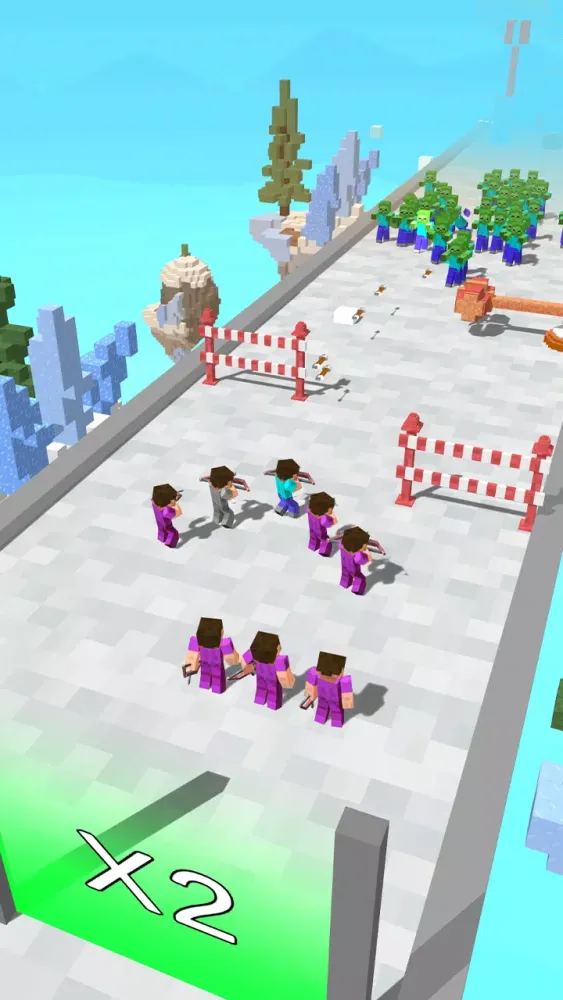Hero Craft Run 3D Screenshots
