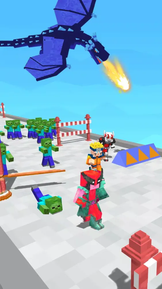 Hero Craft Run 3D Screenshots