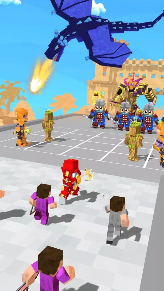 Hero Craft Run 3D Screenshots