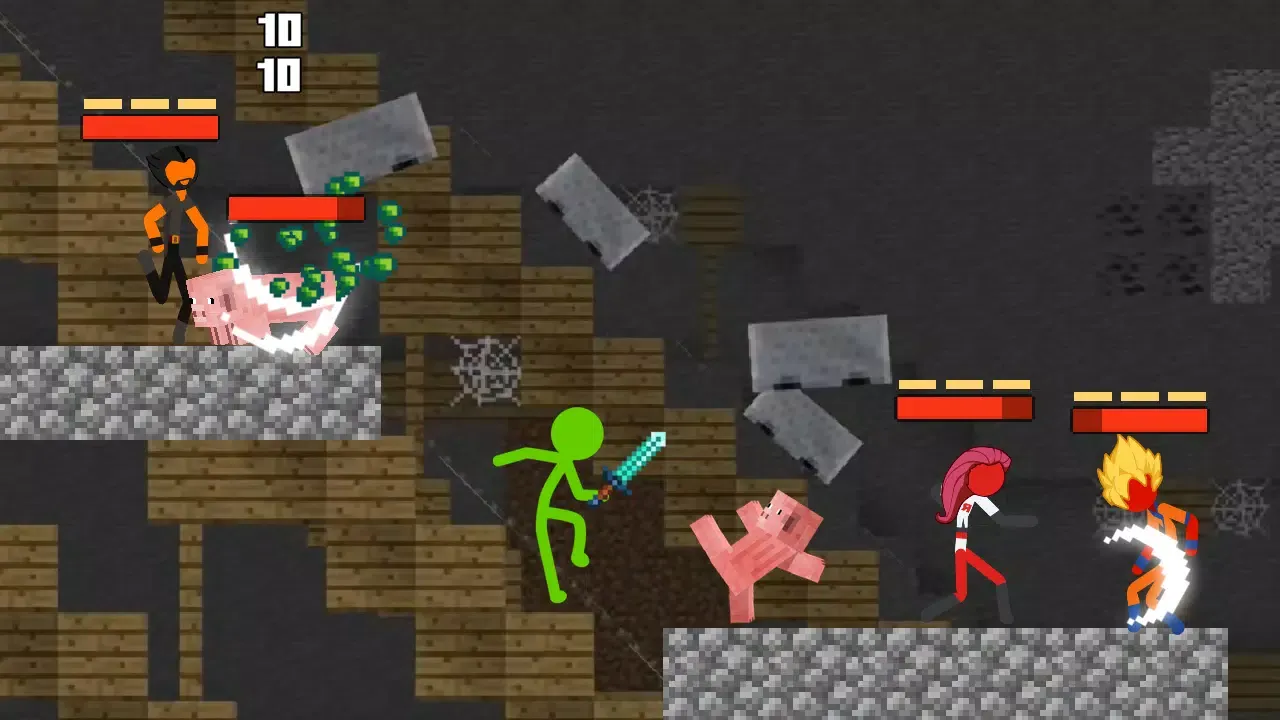 Screenshot di Stick Combat: Craft War