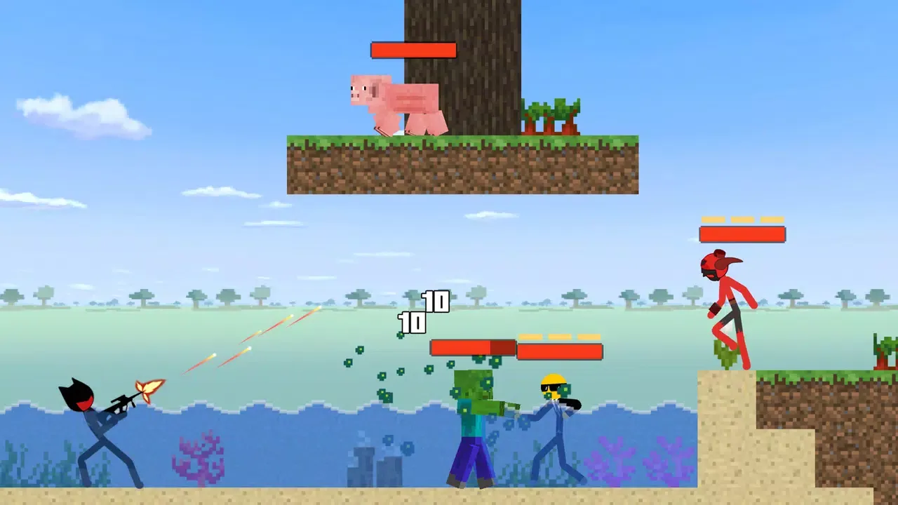 Screenshot di Stick Combat: Craft War