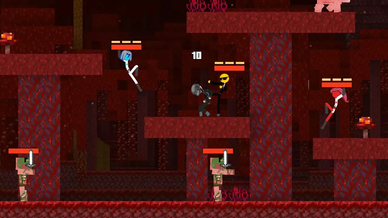 Screenshot di Stick Combat: Craft War