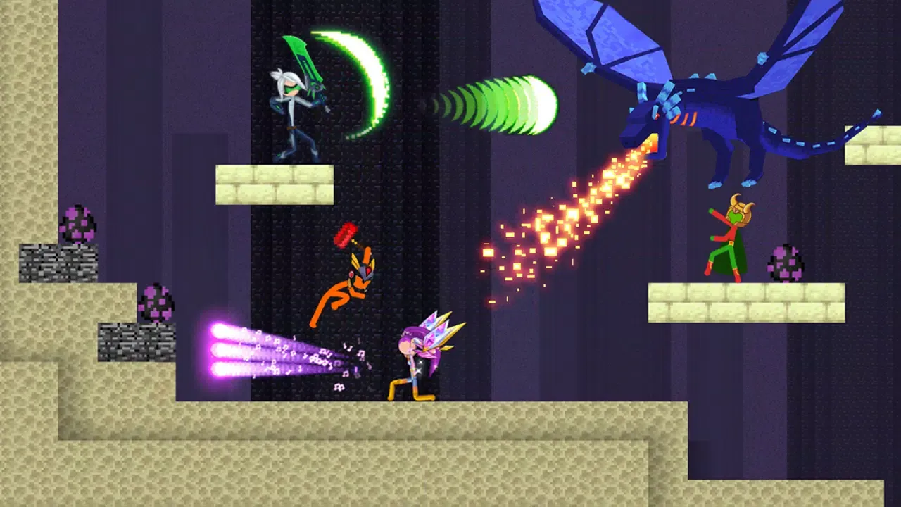 Screenshot di Stick Combat: Craft War