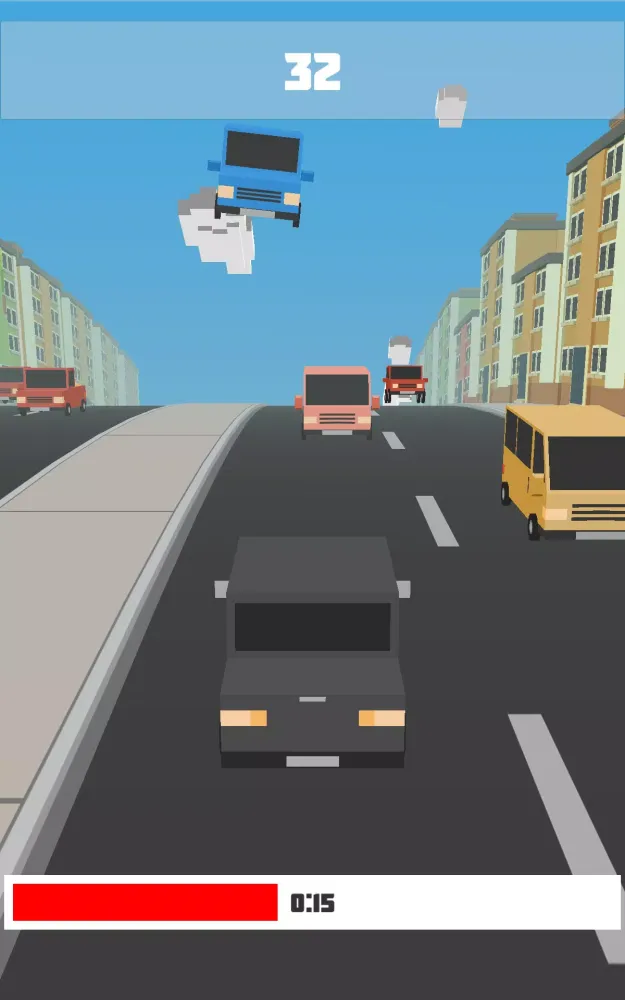 Скриншоты Crashy Road
