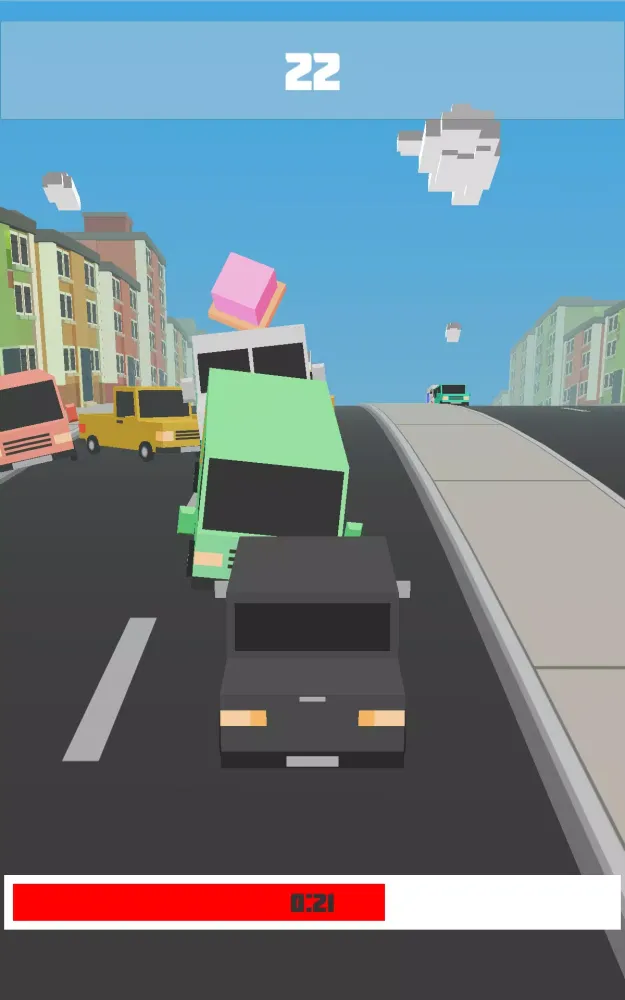 Скриншоты Crashy Road