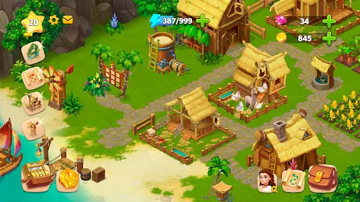 Island Hoppers: Jungle Farm スクリーンショット