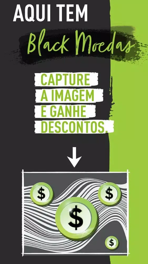 Screenshot di Black Moedas | Iguatemi Caxias