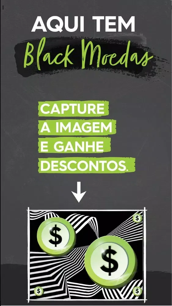 Capturas de tela do Black Moedas | Tamboré
