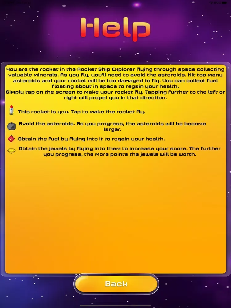 Rocket Ship Explorer iPad  Screenshots
