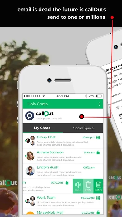 Скриншоты Hola Privacy App