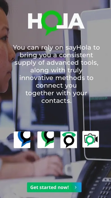 Скриншоты Hola Privacy App