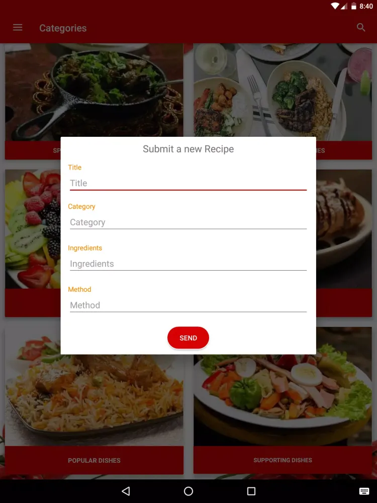 Pakistani Urdu Recipe book Screenshots