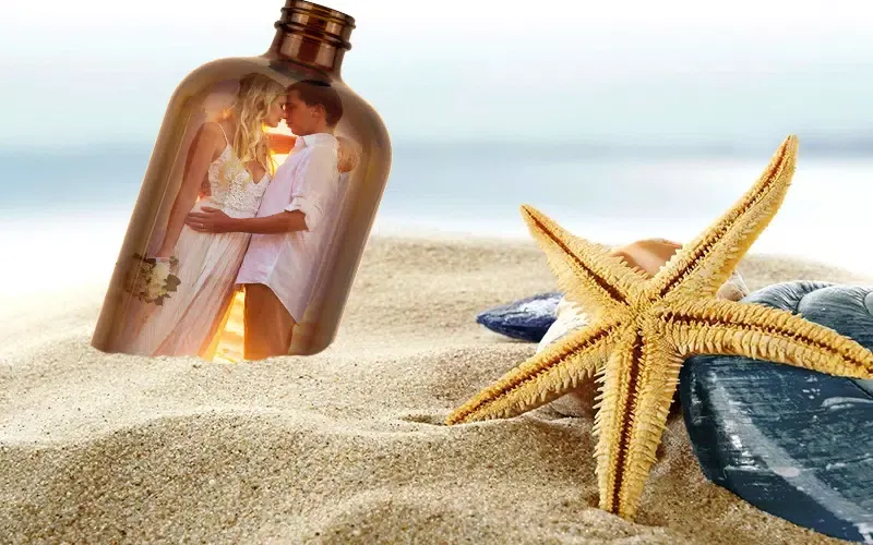 Capturas de pantalla de Pip sand beach frames