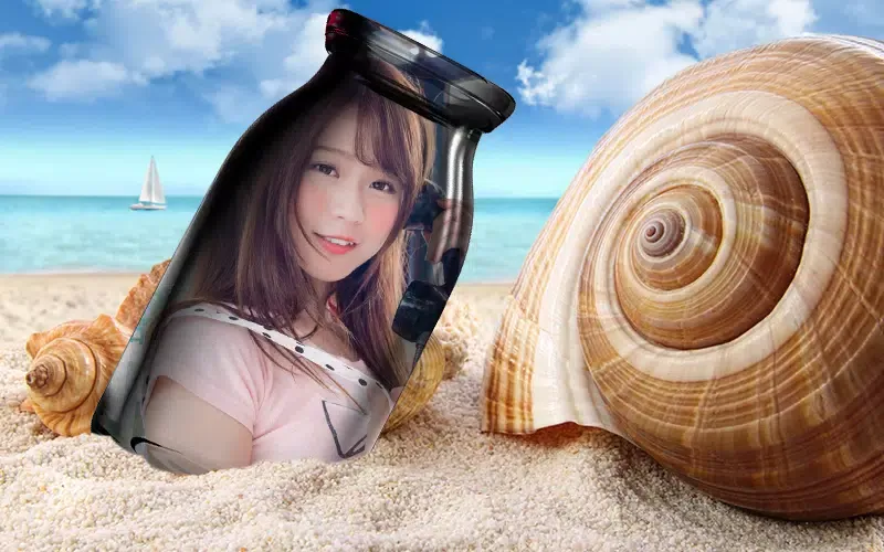 Capturas de pantalla de Pip sand beach frames