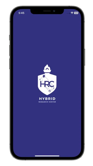 Ảnh chụp màn hình của Hybrid Research Center