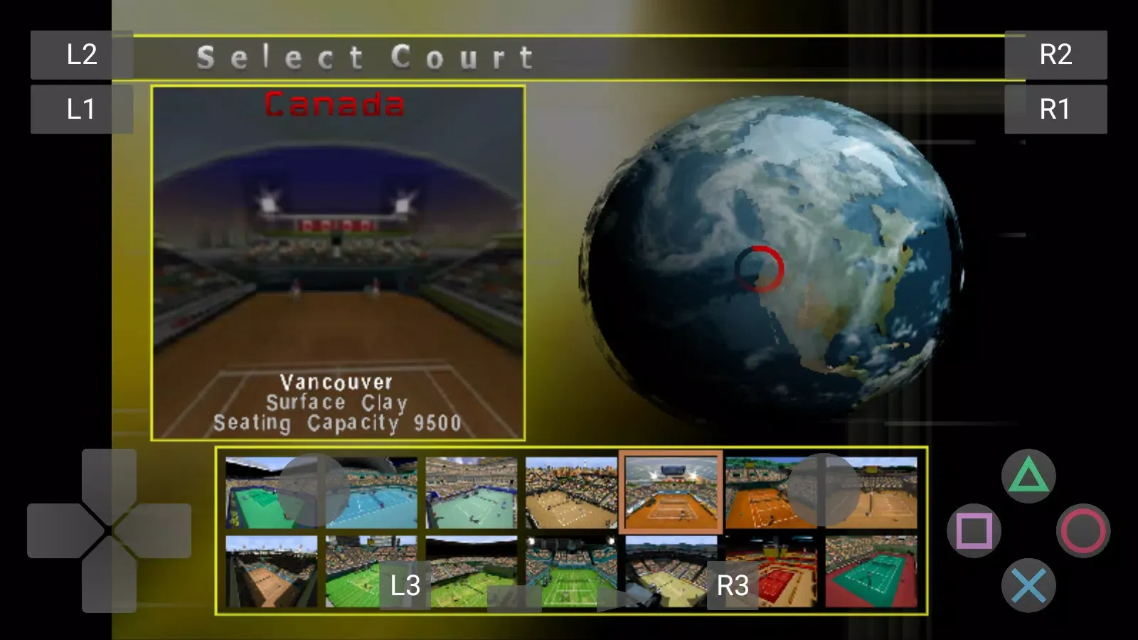 ภาพหน้าจอของ PS Emulator