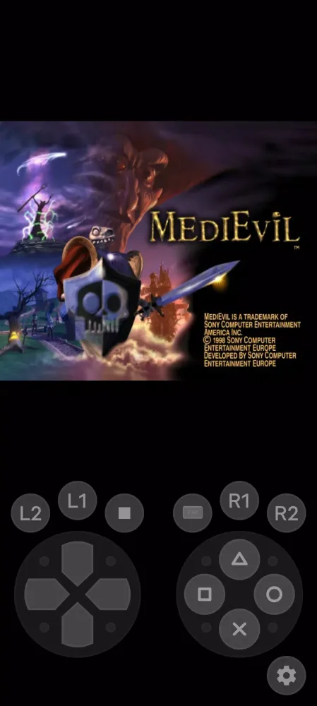ภาพหน้าจอของ PS Emulator