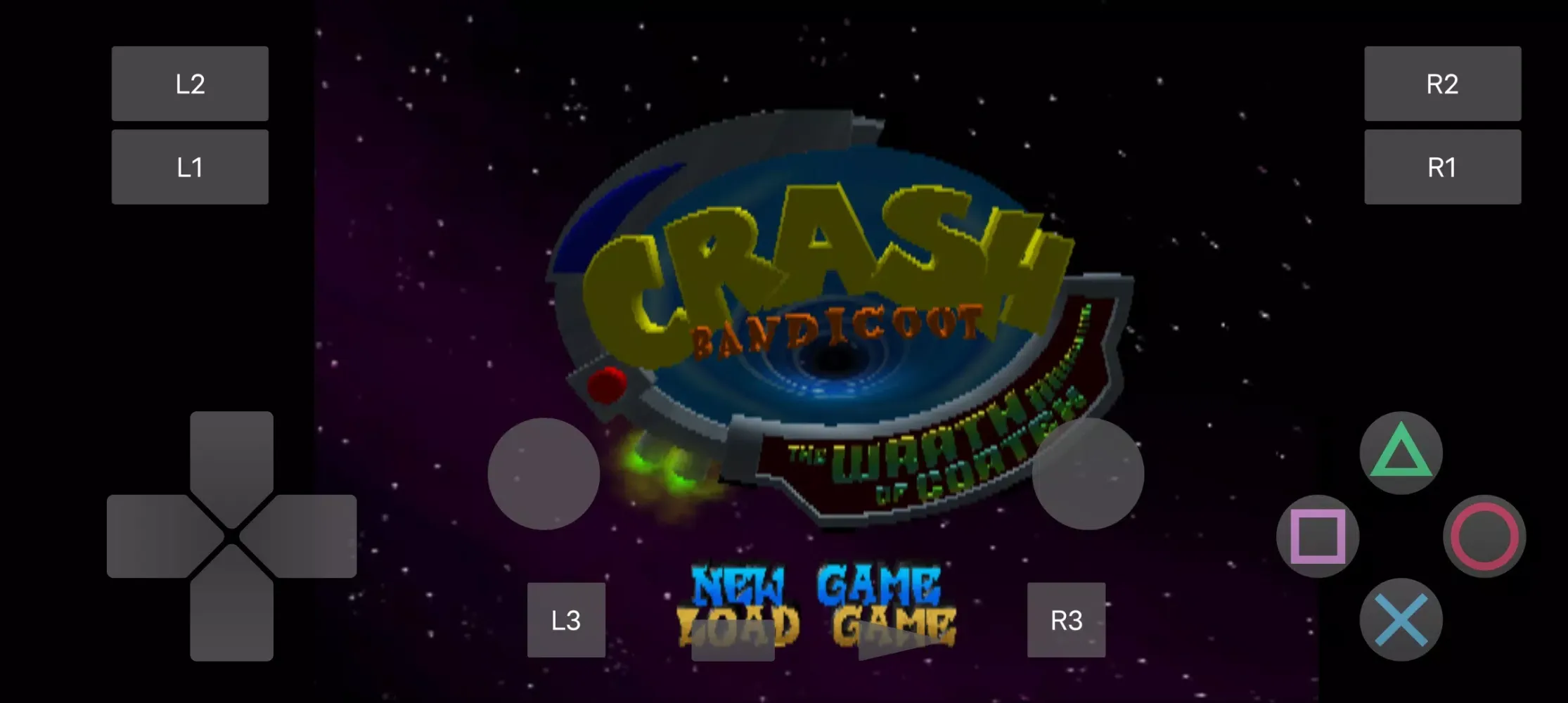 ภาพหน้าจอของ PS Emulator