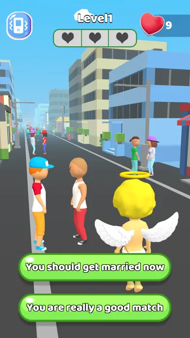 ภาพหน้าจอของ Cupid Run